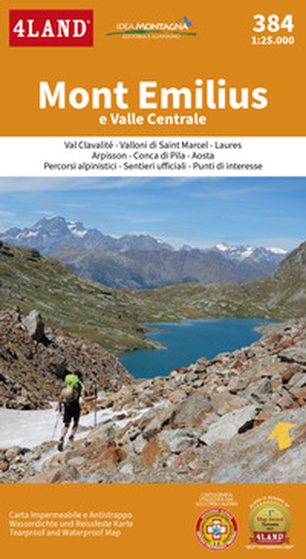 Mont Emilius. e Valle Centrale 1:25.000 - Librerie.coop Mont Emilius. e Valle Centrale 1:25.000 - Librerie.coop