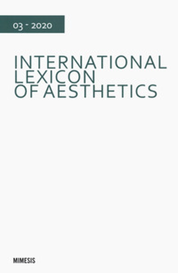International lexicon of aesthetics - Vol. 3 - Librerie.coop International lexicon of aesthetics - Vol. 3 - Librerie.coop