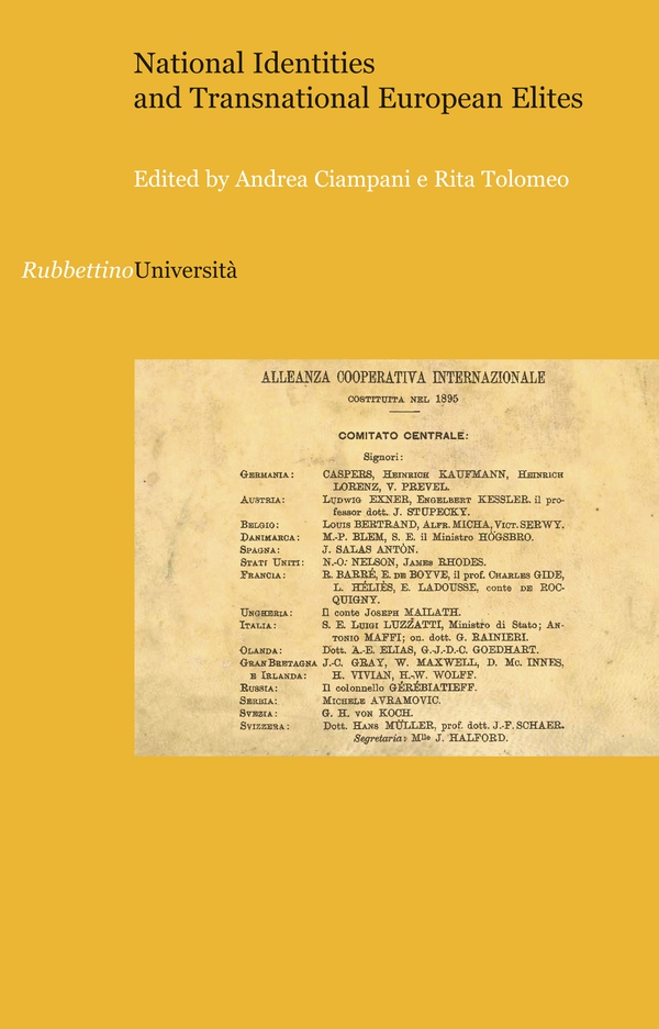 National Identities and Transnational European Élites - Librerie.coop National Identities and Transnational European Élites - Librerie.coop