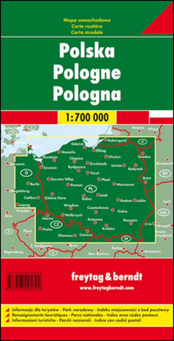 Polonia 1:700.000 - Librerie.coop Polonia 1:700.000 - Librerie.coop