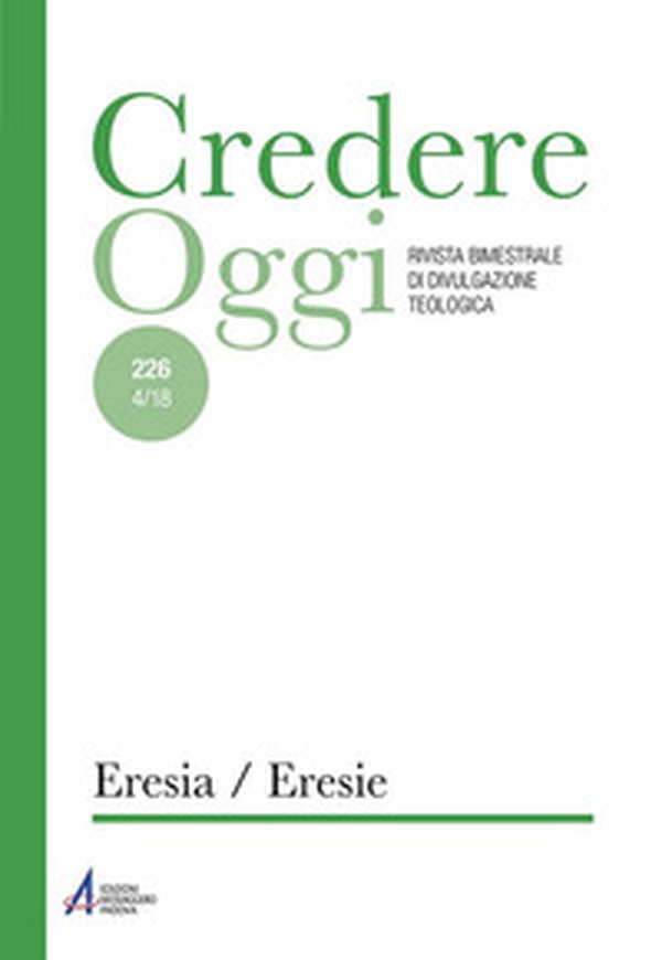 Credereoggi - Vol. 226 - Librerie.coop Credereoggi - Vol. 226 - Librerie.coop