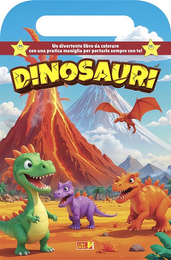 Dinosauri. Libro da colorare con maniglia - Librerie.coop Dinosauri. Libro da colorare con maniglia - Librerie.coop