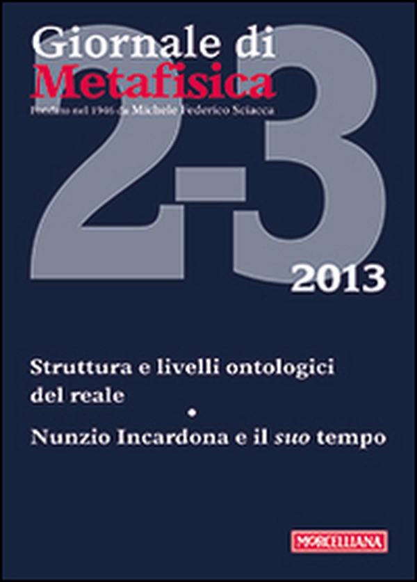 Giornale di metafisica - Librerie.coop Giornale di metafisica - Librerie.coop