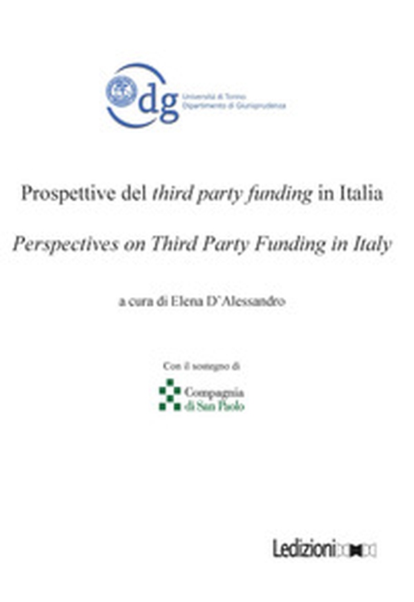 Prospettive del third party funding in italia - Librerie.coop Prospettive del third party funding in italia - Librerie.coop