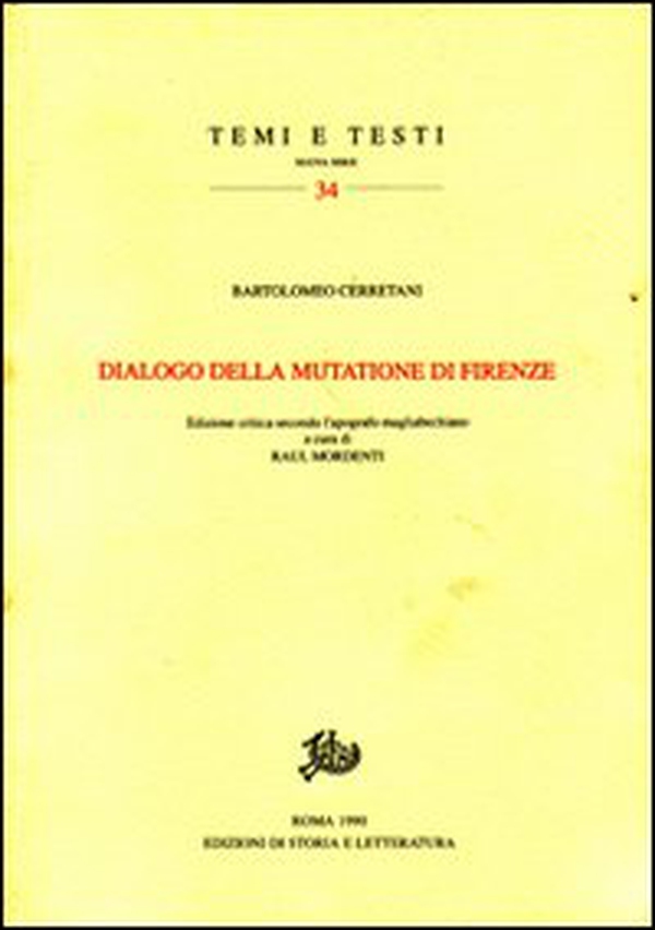 Dialogo della mutazione di Firenze - Librerie.coop Dialogo della mutazione di Firenze - Librerie.coop