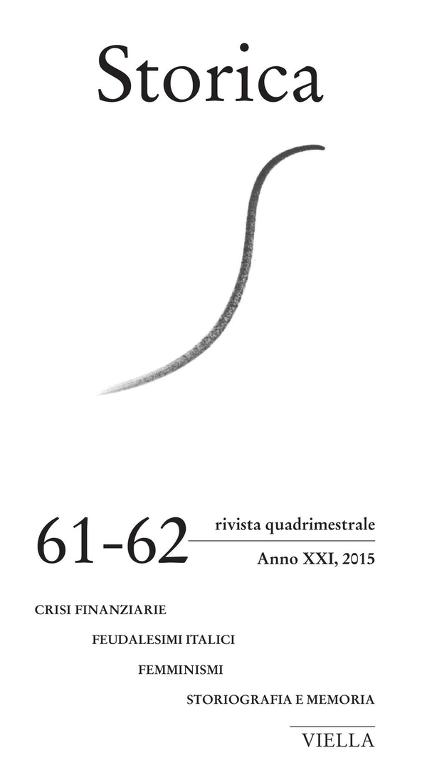 Storica (2015) Vol. 61-62 - Librerie.coop Storica (2015) Vol. 61-62 - Librerie.coop