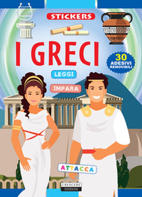 I Greci. Con 30 adesivi removibili - Librerie.coop I Greci. Con 30 adesivi removibili - Librerie.coop