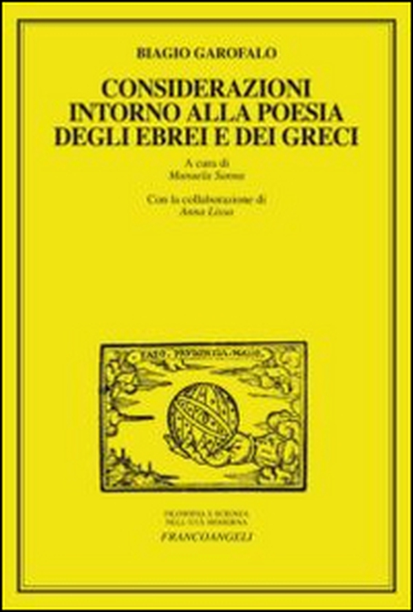 Considerazioni intorno alla poesia degli ebrei e dei greci - Librerie.coop Considerazioni intorno alla poesia degli ebrei e dei greci - Librerie.coop