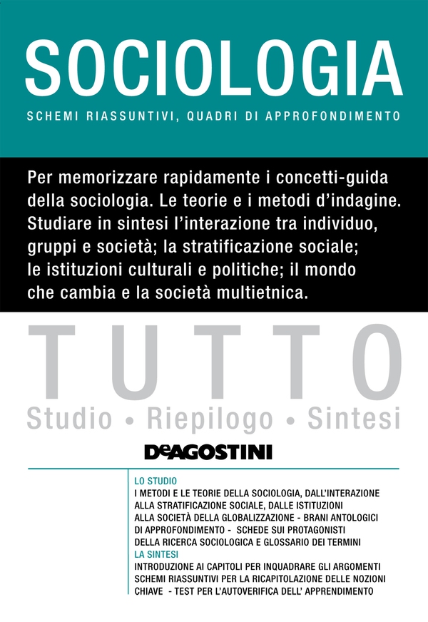 TUTTO - Sociologia - Librerie.coop TUTTO - Sociologia - Librerie.coop