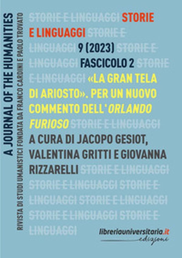 Storie e linguaggi. Rivista di studi umanistici - Vol. 2 - Librerie.coop Storie e linguaggi. Rivista di studi umanistici - Vol. 2 - Librerie.coop