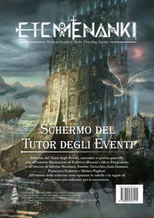 Etemenanki RPG. Schermo del tutore degli eventi - Librerie.coop Etemenanki RPG. Schermo del tutore degli eventi - Librerie.coop