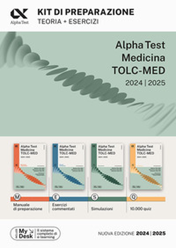 Alpha Test. Medicina. TOLC-MED. Kit di preparazione. Teoria + esercizi - Librerie.coop Alpha Test. Medicina. TOLC-MED. Kit di preparazione. Teoria + esercizi - Librerie.coop