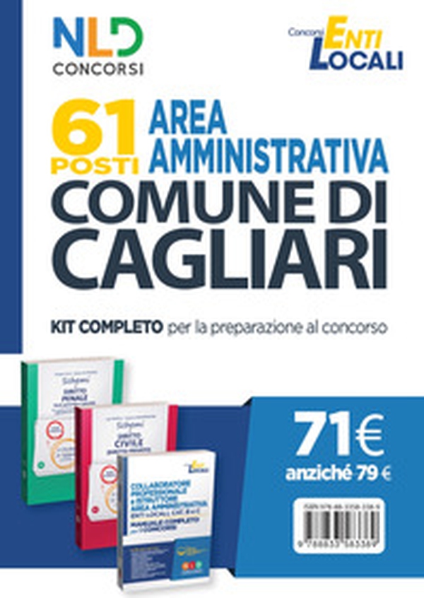 Concorso Comune di Cagliari. 61 posti area amministrativa. Kit completo per la preparazione al concorso - Librerie.coop Concorso Comune di Cagliari. 61 posti area amministrativa. Kit completo per la preparazione al concorso - Librerie.coop