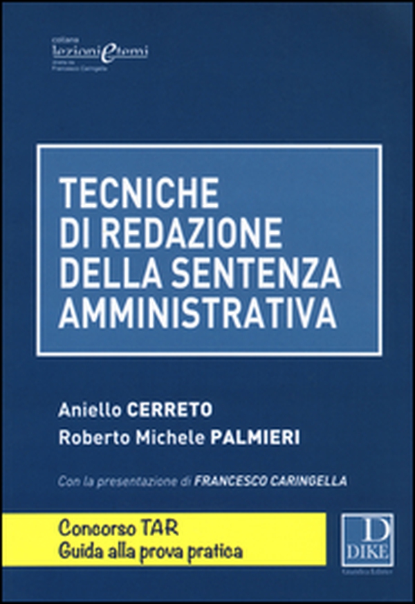 Tecniche di redazione della sentenza amministrativa - Librerie.coop Tecniche di redazione della sentenza amministrativa - Librerie.coop