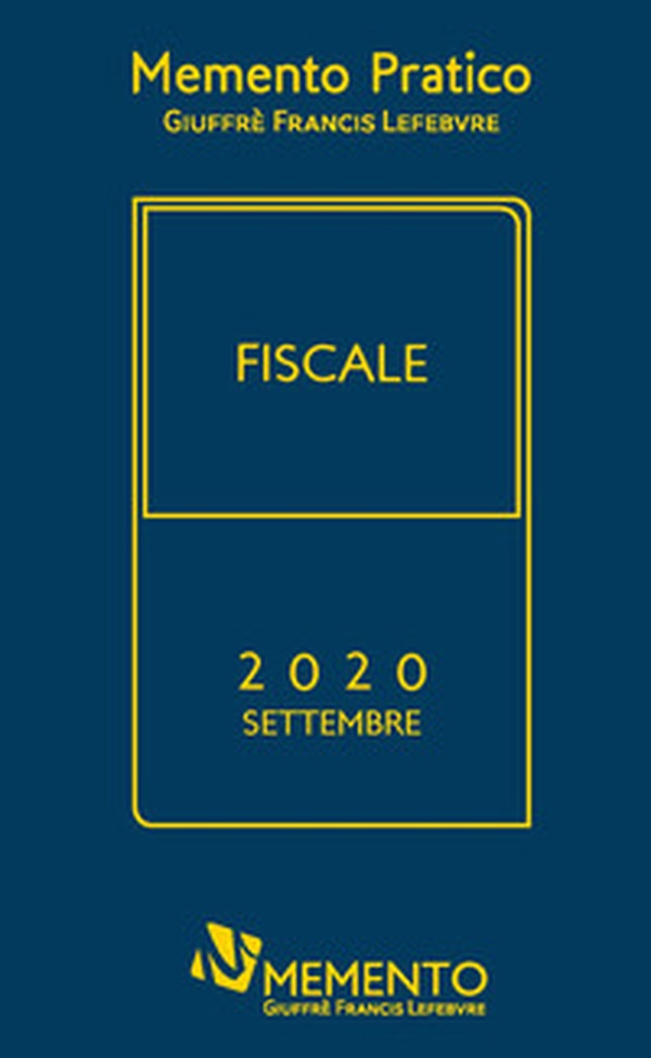 Memento pratico fiscale 2020 - Librerie.coop Memento pratico fiscale 2020 - Librerie.coop