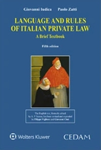 Language and rules of italian private law. A brief texbook - Librerie.coop