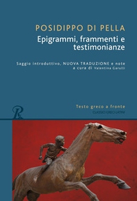 Epigrammi, frammenti e testimonianze. Testo greco a fronte - Librerie.coop