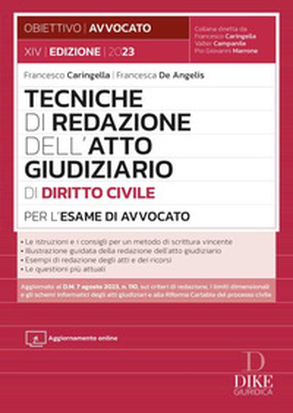 Tecniche di redazione dell'atto giudiziario di diritto civile per l'esame di avvocato - Librerie.coop Tecniche di redazione dell'atto giudiziario di diritto civile per l'esame di avvocato - Librerie.coop