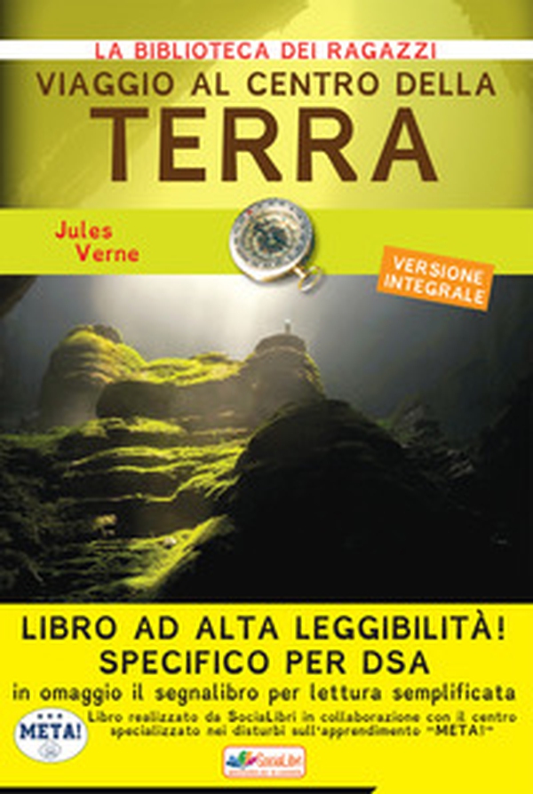 Viaggio al centro della terra. Ediz. ad alta leggibilità. Specifico per DSA - Librerie.coop Viaggio al centro della terra. Ediz. ad alta leggibilità. Specifico per DSA - Librerie.coop