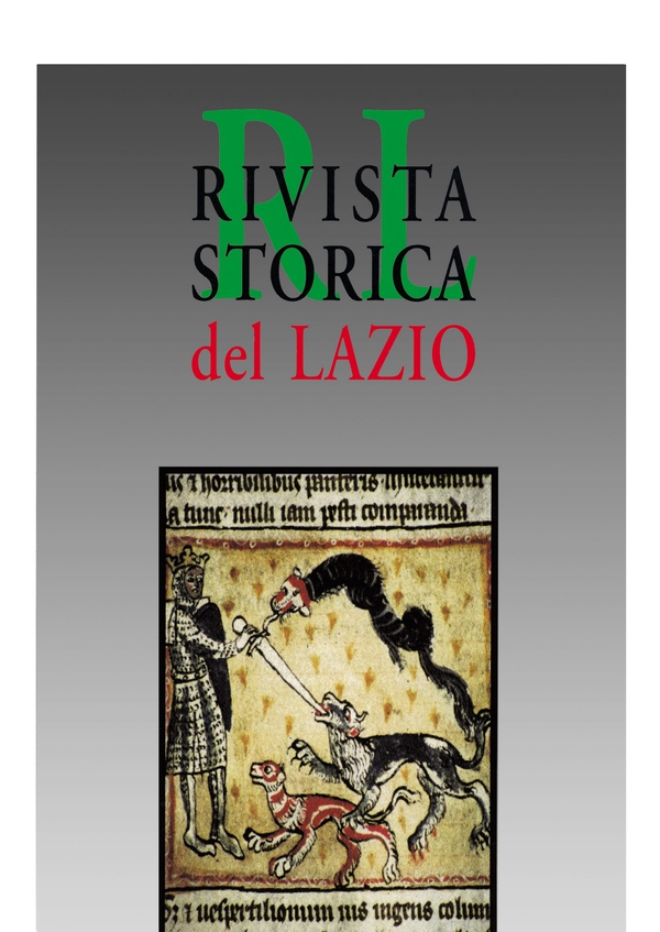 Rivista Storica del Lazio n. 16/2002 - Librerie.coop Rivista Storica del Lazio n. 16/2002 - Librerie.coop