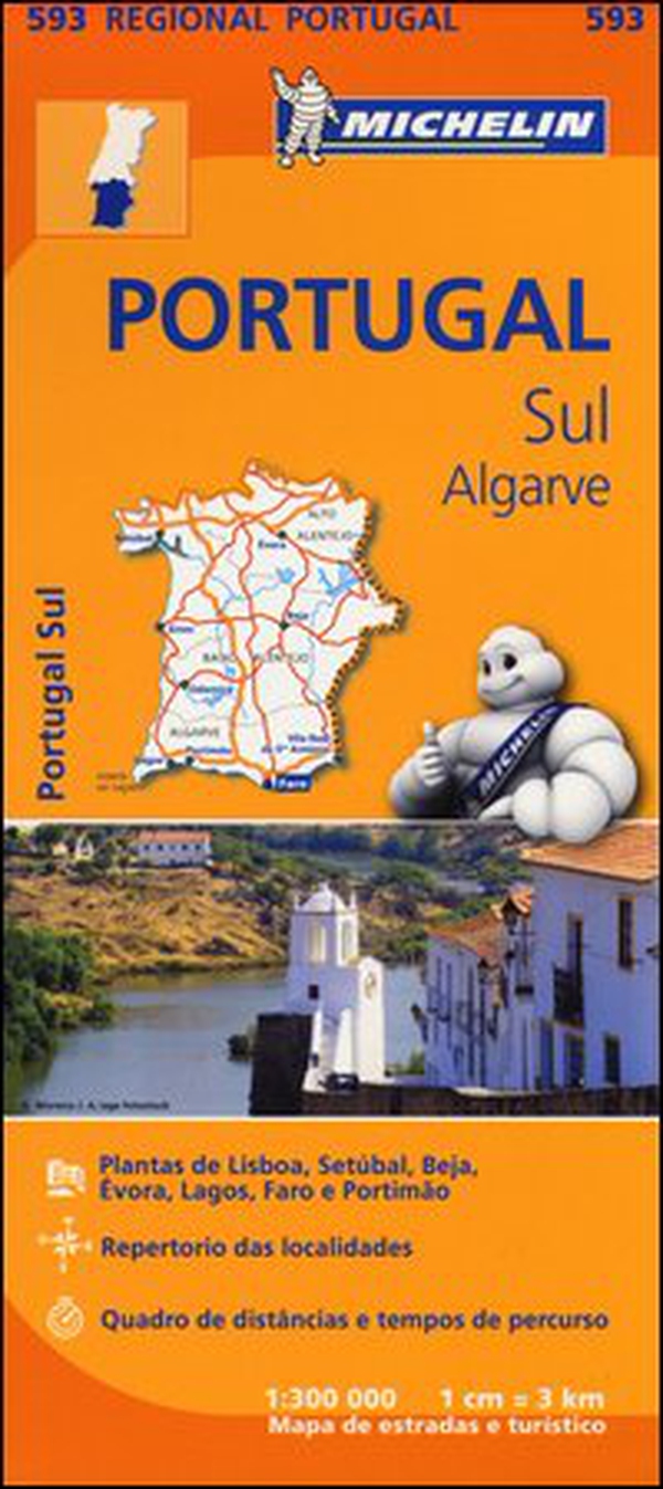 Portugal sul. Algarve 1:300.000 - Librerie.coop Portugal sul. Algarve 1:300.000 - Librerie.coop