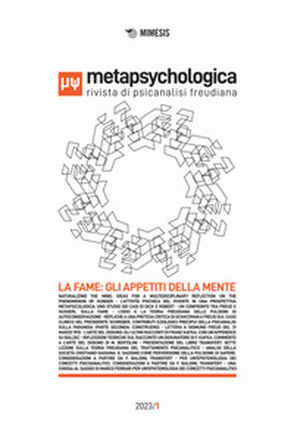 Metapsychologica. Rivista di psicanalisi freudiana - Vol. 1 - Librerie.coop Metapsychologica. Rivista di psicanalisi freudiana - Vol. 1 - Librerie.coop