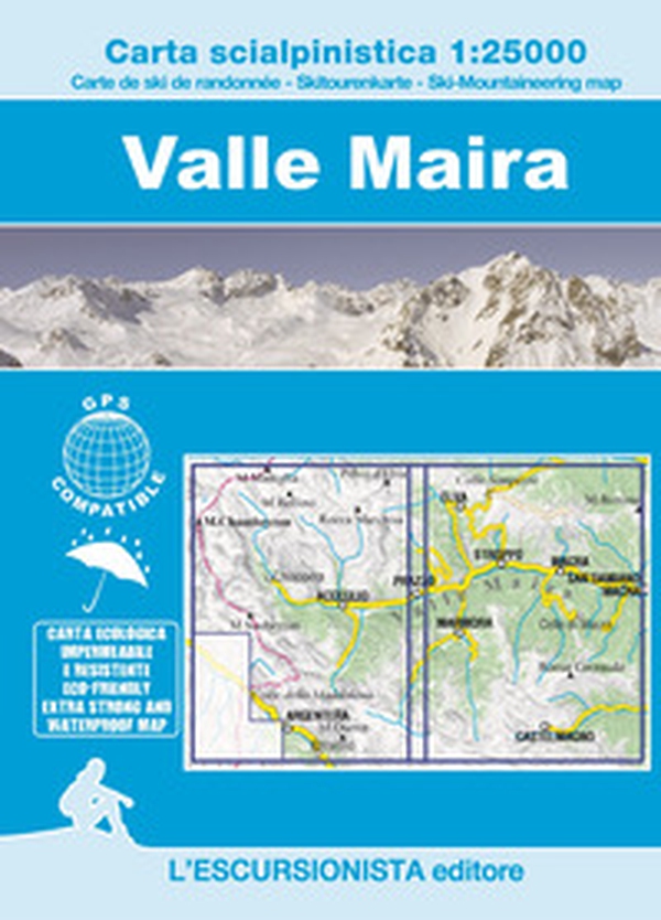 Valle Maira 1:25000. Carta scialpinistica - Librerie.coop Valle Maira 1:25000. Carta scialpinistica - Librerie.coop