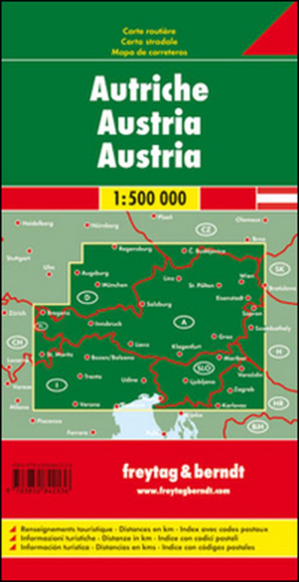 AUSTRIA 1:500K - Librerie.coop AUSTRIA 1:500K - Librerie.coop
