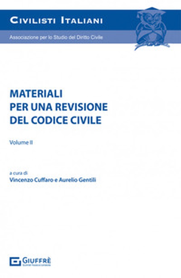 Materiali per una revisione del codice civile - Librerie.coop Materiali per una revisione del codice civile - Librerie.coop