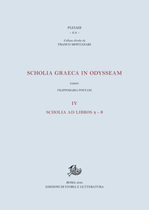 Scholia graeca in Odysseam - Vol. 4 - Librerie.coop Scholia graeca in Odysseam - Vol. 4 - Librerie.coop