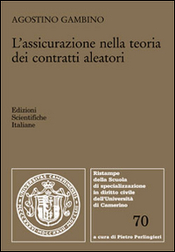 L'assicurazione nella teoria dei contratti aleatori - Librerie.coop L'assicurazione nella teoria dei contratti aleatori - Librerie.coop