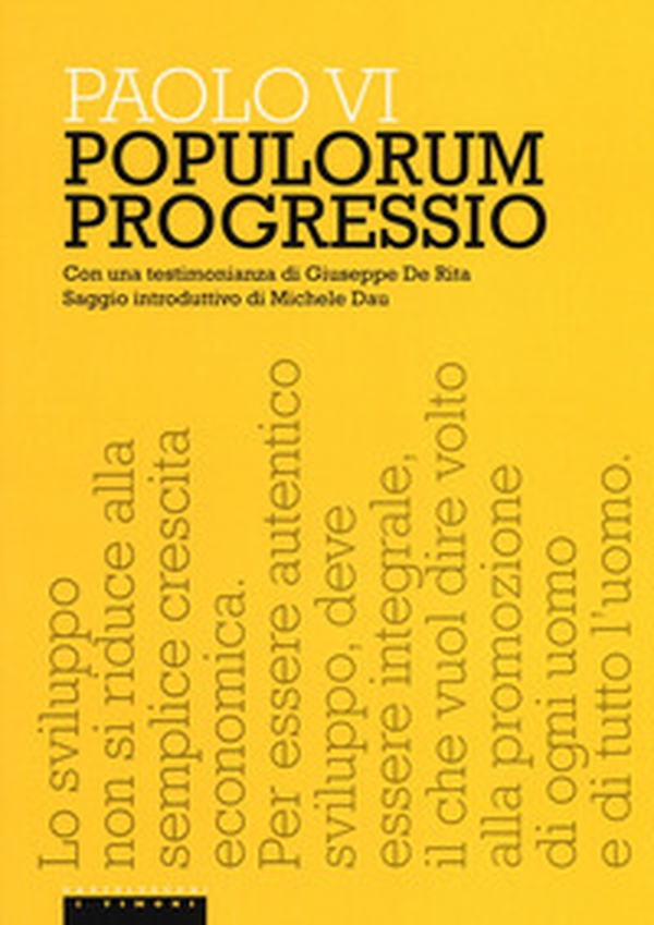 Populorum progressio - Librerie.coop Populorum progressio - Librerie.coop