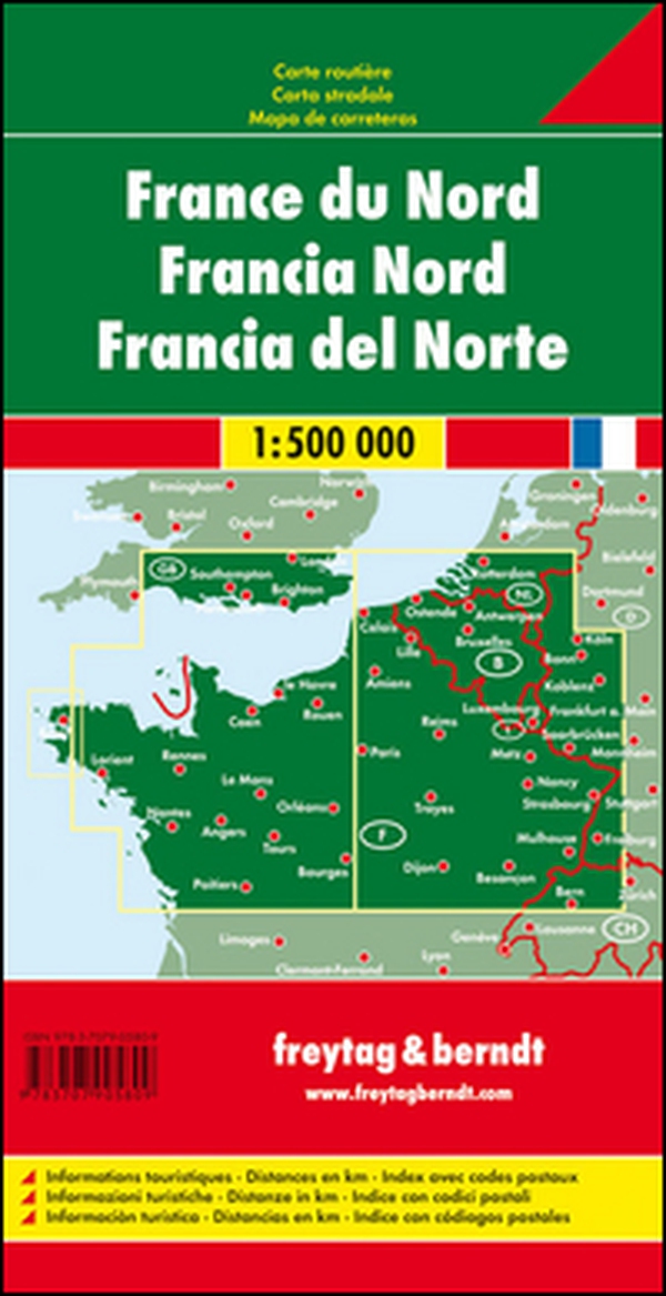 Francia nord 1:500.000 - Librerie.coop Francia nord 1:500.000 - Librerie.coop