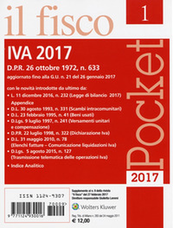 Pocket (2017) - Vol. 1 - Librerie.coop Pocket (2017) - Vol. 1 - Librerie.coop