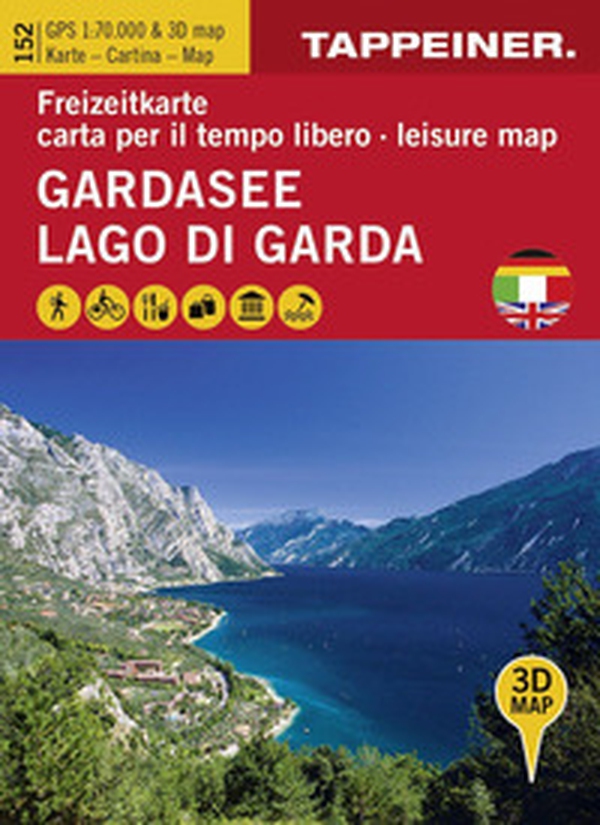Gardasee. Freizeitkarte-Lago di Garda. Carta per il tempo libero-Lake Garda. Leisure map - Librerie.coop Gardasee. Freizeitkarte-Lago di Garda. Carta per il tempo libero-Lake Garda. Leisure map - Librerie.coop