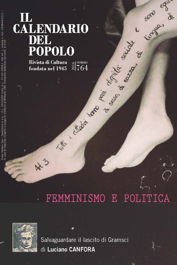 Il Calendario del Popolo n.764 "Femminismo e Politica" - Librerie.coop Il Calendario del Popolo n.764 "Femminismo e Politica" - Librerie.coop