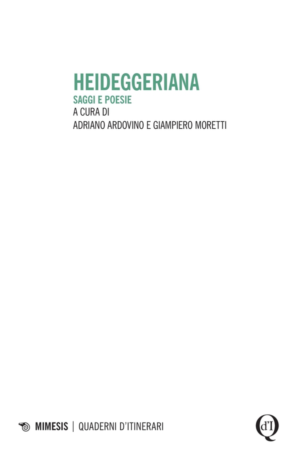 Heideggeriana - Librerie.coop Heideggeriana - Librerie.coop