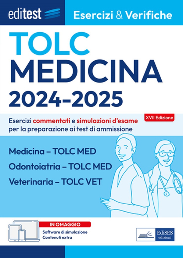 EBOOK-Editest TOLC Medicina, Odontoiatria, Veterinaria Esercizi & Verifiche - Librerie.coop EBOOK-Editest TOLC Medicina, Odontoiatria, Veterinaria Esercizi & Verifiche - Librerie.coop