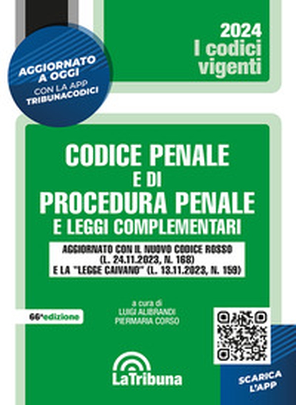 Codice penale e di procedura penale e leggi complementari - Librerie.coop Codice penale e di procedura penale e leggi complementari - Librerie.coop