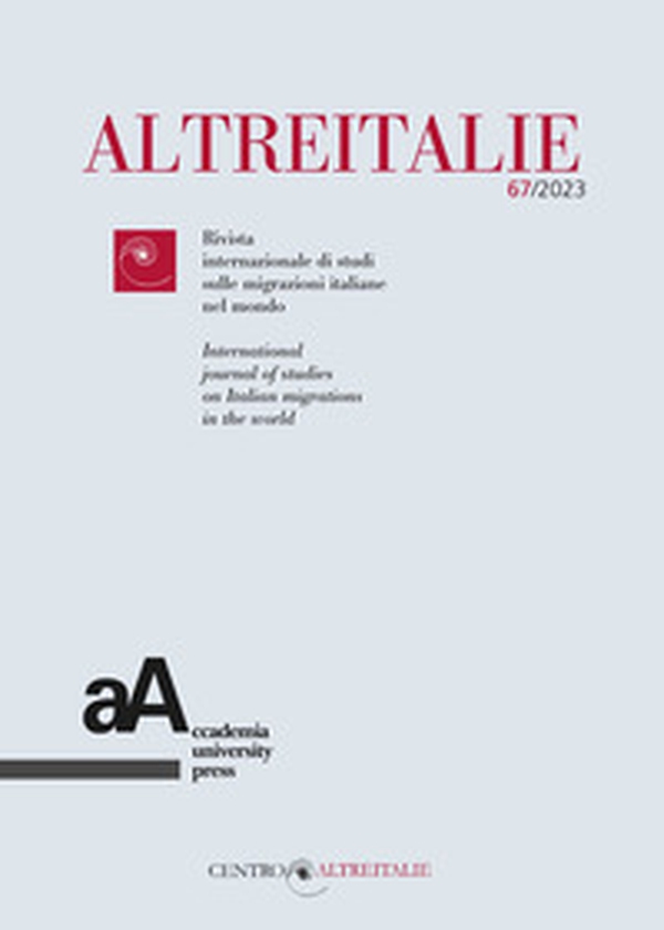 Altreitalie. Rivista internazionale di studi sulle popolazioni di origine italiana nel mondo - Vol. 67 - Librerie.coop Altreitalie. Rivista internazionale di studi sulle popolazioni di origine italiana nel mondo - Vol. 67 - Librerie.coop