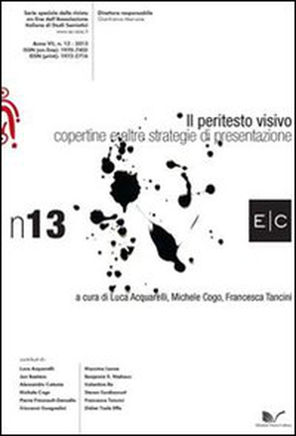 Il peritesto visivo. Copertine e altre strategie di presentazione - Librerie.coop Il peritesto visivo. Copertine e altre strategie di presentazione - Librerie.coop