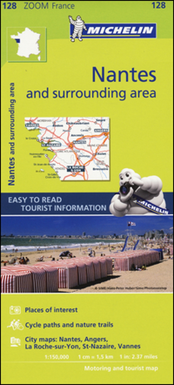 Nantes and surrounding area 1:150.000 - Librerie.coop Nantes and surrounding area 1:150.000 - Librerie.coop