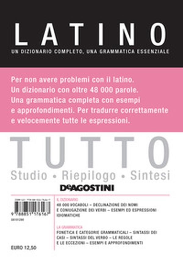 Tutto latino. Un dizionario completo, una grammatica essenziale - Librerie.coop Tutto latino. Un dizionario completo, una grammatica essenziale - Librerie.coop