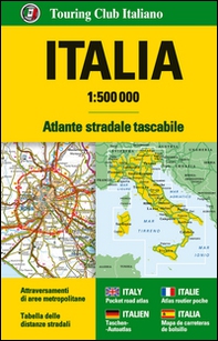 Italia Atlante stradale tascabile 1:500.0000 - Librerie.coop