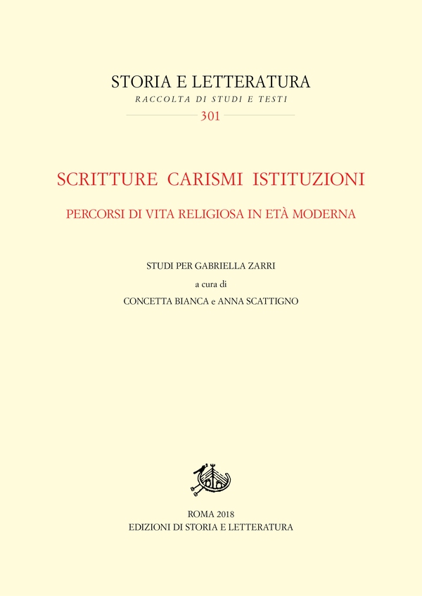 Scritture carismi istituzioni - Librerie.coop Scritture carismi istituzioni - Librerie.coop