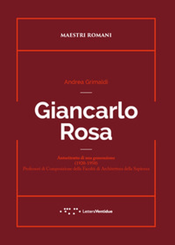 Giancarlo Rosa - Librerie.coop Giancarlo Rosa - Librerie.coop