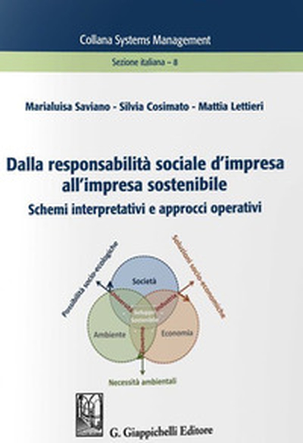 Dalla responsabilità sociale d'impresa all'impresa sostenibile. Schemi interpretativi e approcci operativi - Librerie.coop Dalla responsabilità sociale d'impresa all'impresa sostenibile. Schemi interpretativi e approcci operativi - Librerie.coop