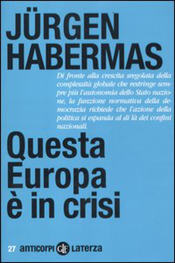Questa Europa è in crisi - Librerie.coop Questa Europa è in crisi - Librerie.coop