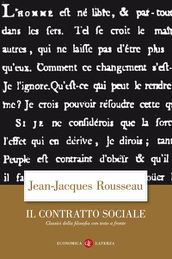 Il contratto sociale. Testo francese a fronte - Librerie.coop Il contratto sociale. Testo francese a fronte - Librerie.coop