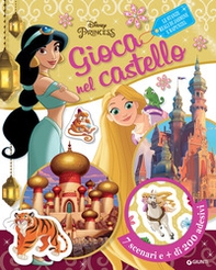 Le stanze reali di Jasmine e Rapunzel. Disney princess. Gioca nel castello. Con adesivi - Librerie.coop